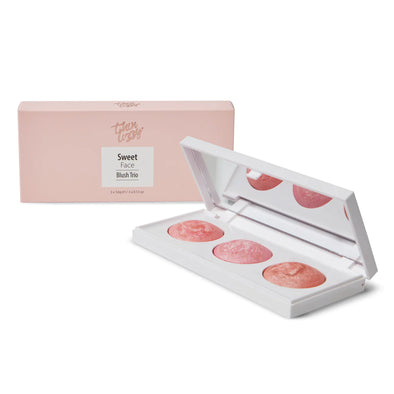 Sweet Face Blush Trio - set rdečil za lica, 3x3,6g